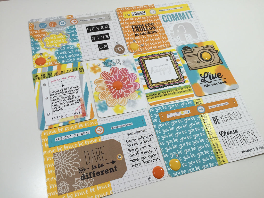 Be Bold Project Life Spread.