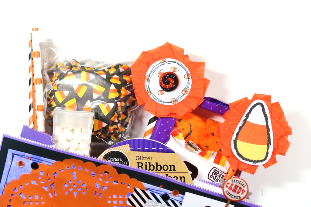 #CREEPYCRAFTYDAYS // Candy Corn Bag Flip Tutorial & Process Video