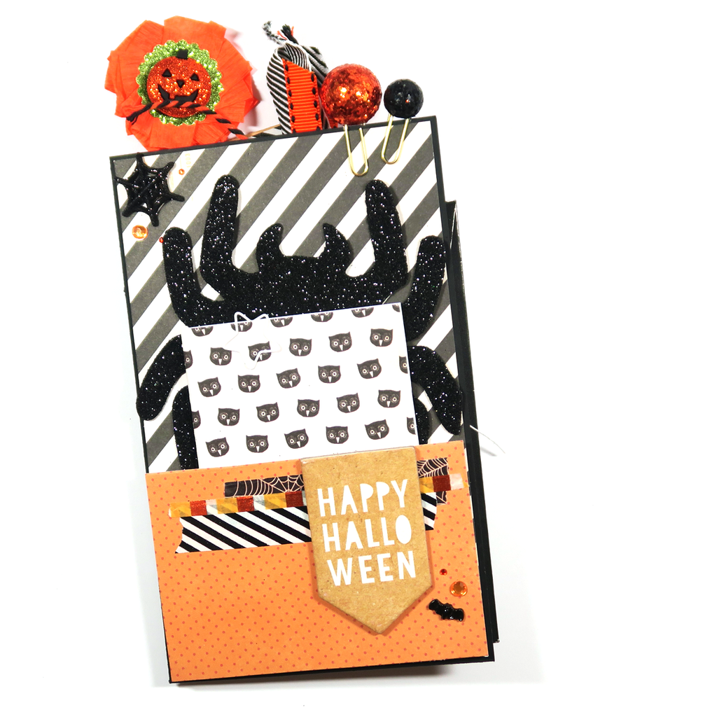 #CREEPYCRAFTYDAYS // Fright Night Happy Mail Folder & Giveaway!