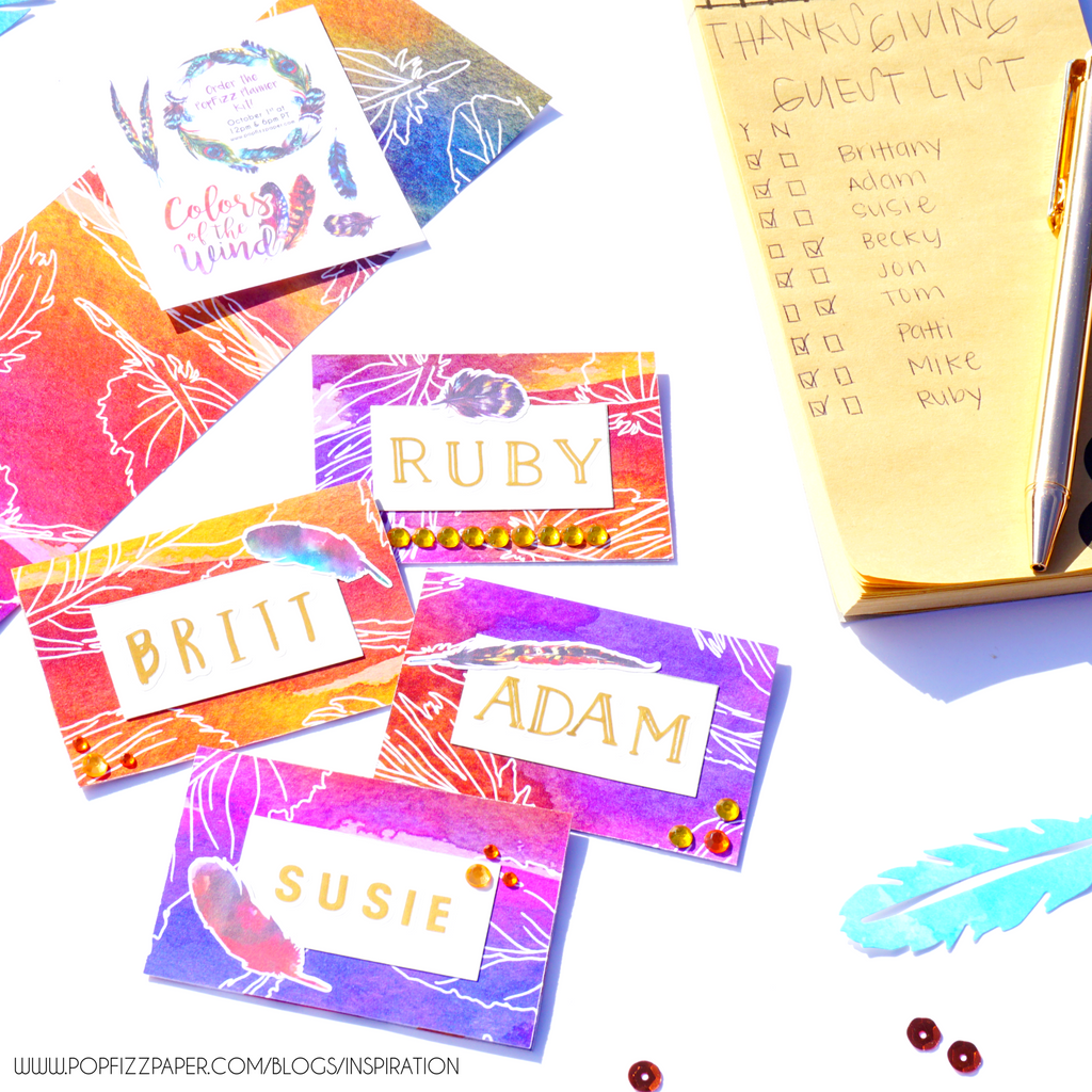 DIY Place Cards.