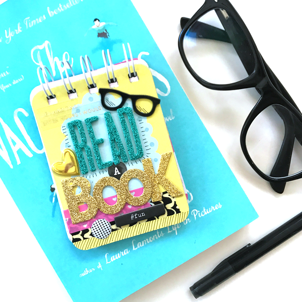 Library Card Mini Book Feat. Tombow