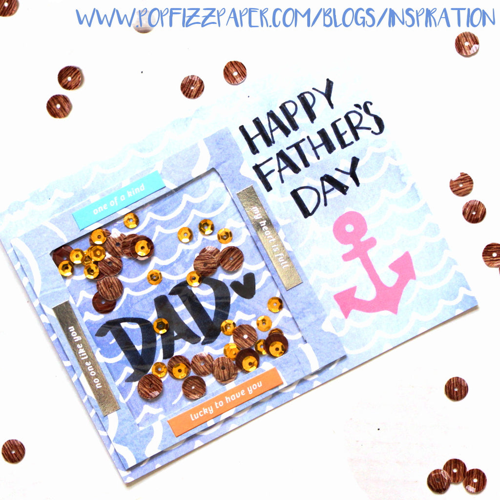 Father's Day Shaker Card!