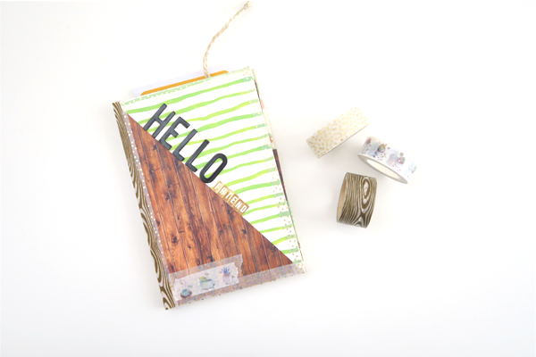 Journal Card Flip Book