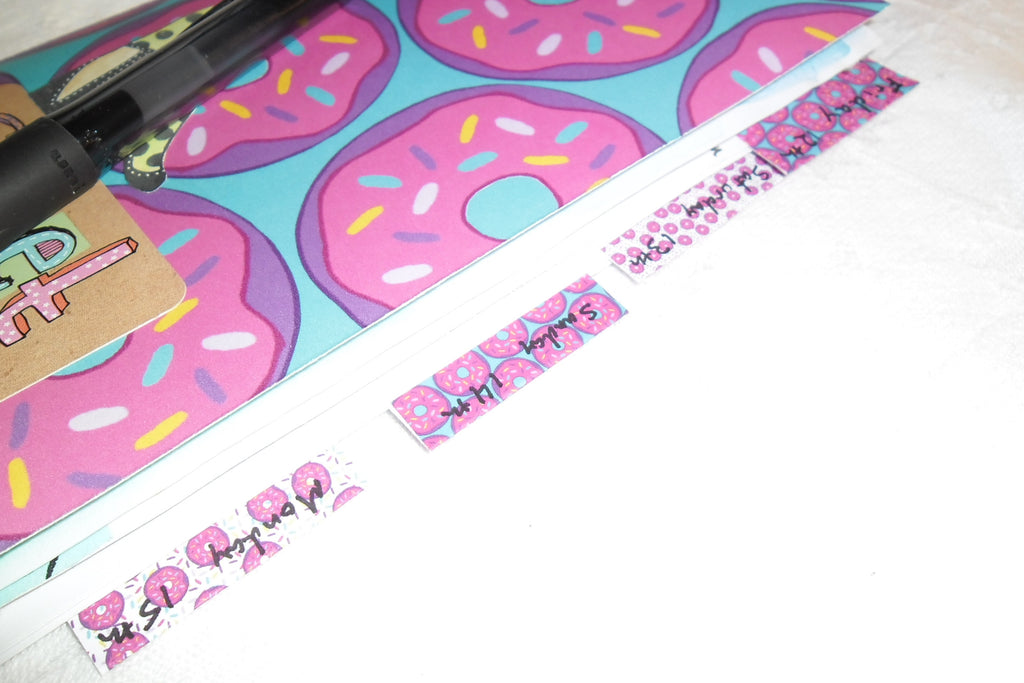 DIY tabs using half boxes