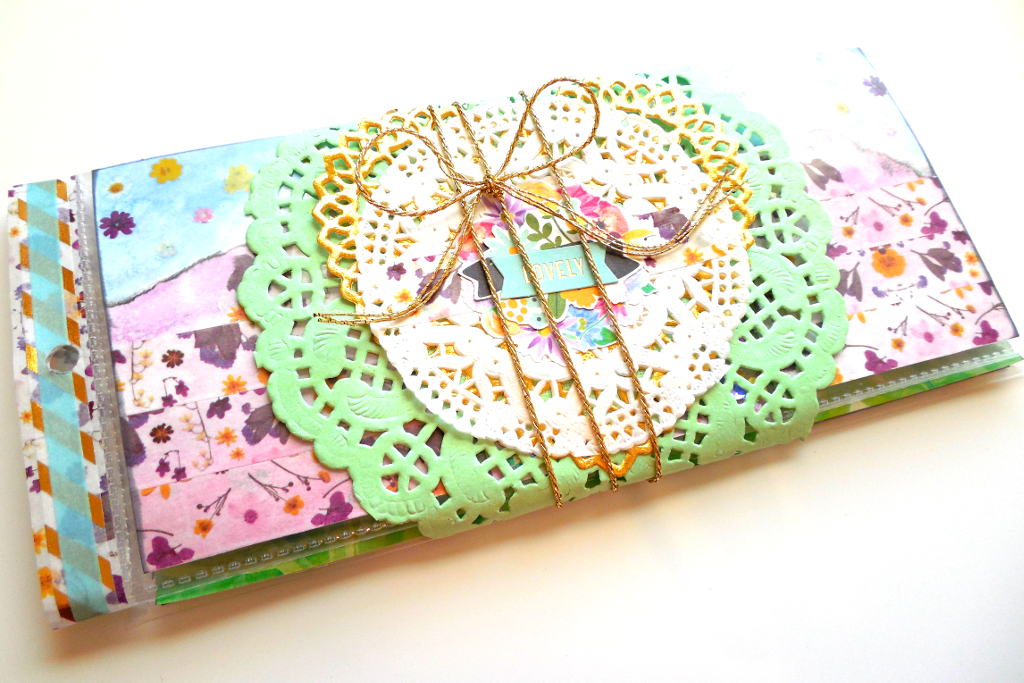 Watercolor Floral Pocket Letter